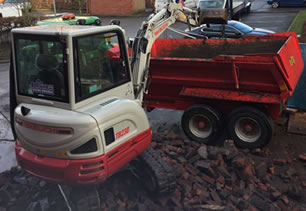 Diggers for hire in Manchester, Stockport and Lancs