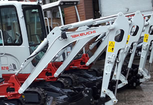 Cheap digger hire in Manchester